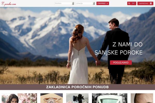 Legenda Child theme site design template sample