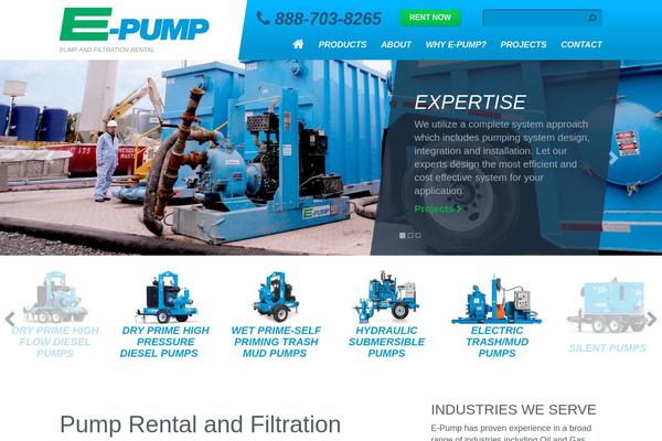 e-pump.net site used Etank