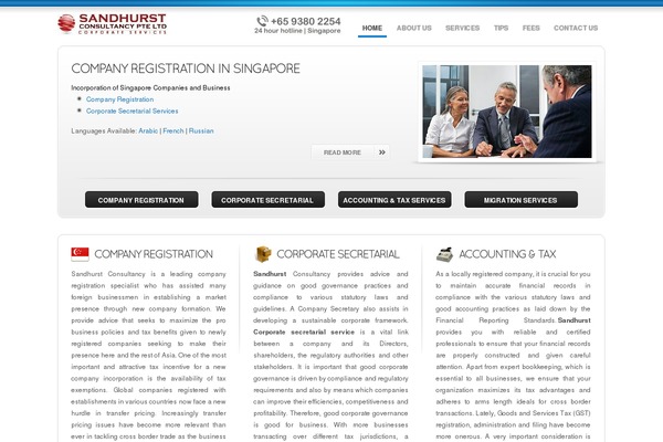 e-sandhurst.com site used Creativeclean