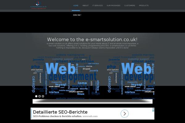 Simplify theme site design template sample