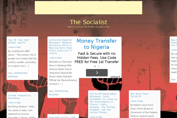 pinpress theme site design template sample