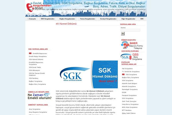 e-sorgulama.net site used Oregon