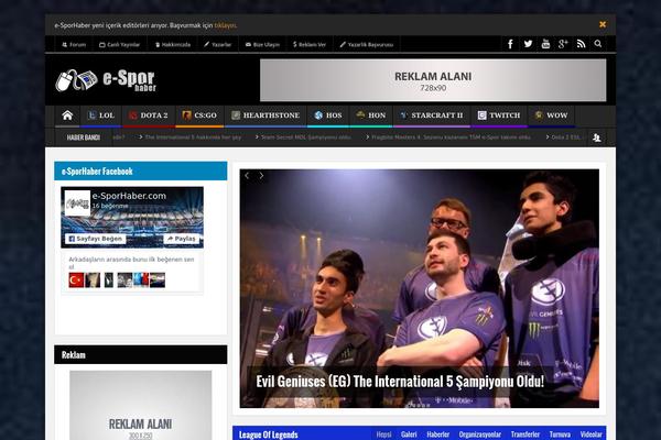 Multinews theme site design template sample