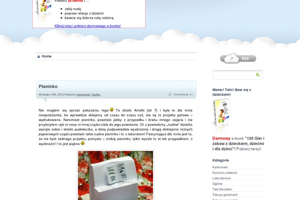 proClouds theme site design template sample