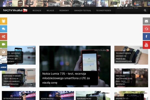 Mobility theme site design template sample