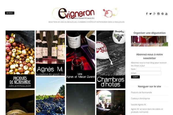 Gridsby theme site design template sample