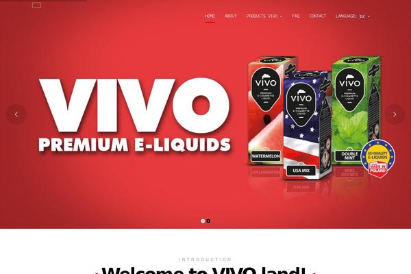 Vivo theme site design template sample