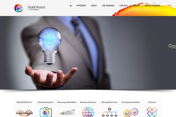 e-walkwater.com site used Walkwater