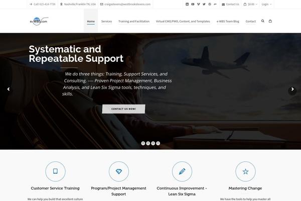Highend theme site design template sample