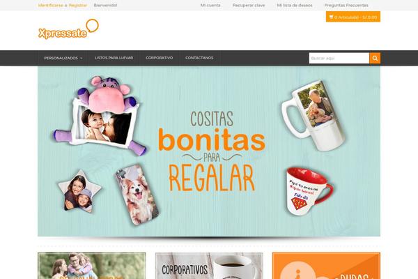 Venedor theme site design template sample