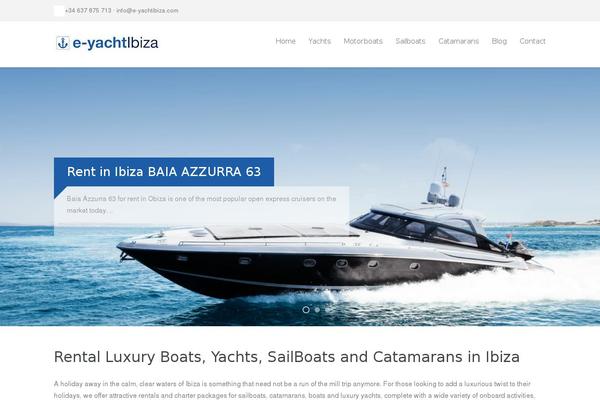 Realty theme site design template sample