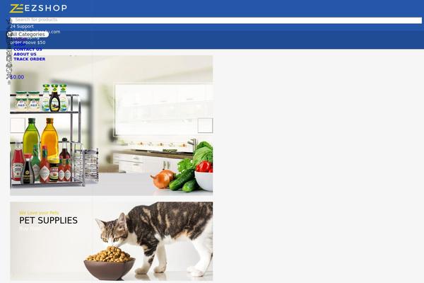 WoodMart theme site design template sample