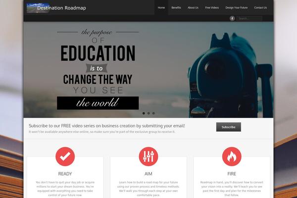 Engrave theme site design template sample