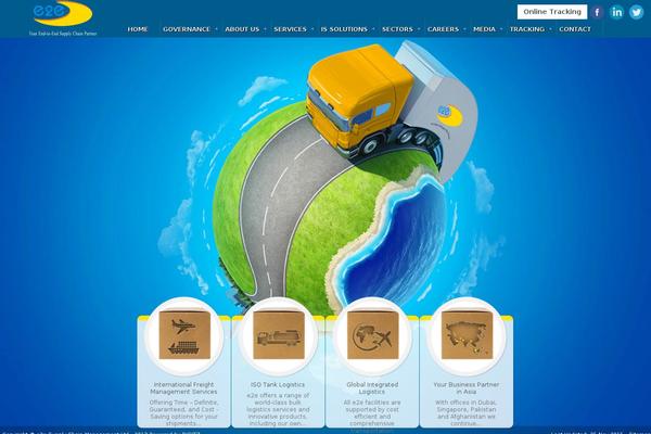 iCarus theme site design template sample