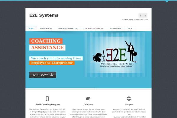 Aegaeus theme site design template sample