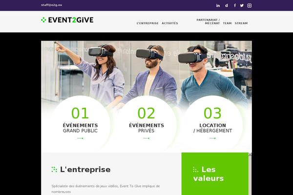 Glades theme site design template sample