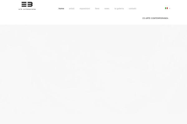 E3 theme site design template sample