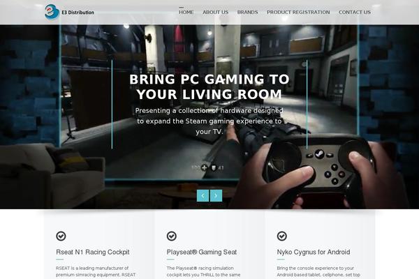 Square theme site design template sample