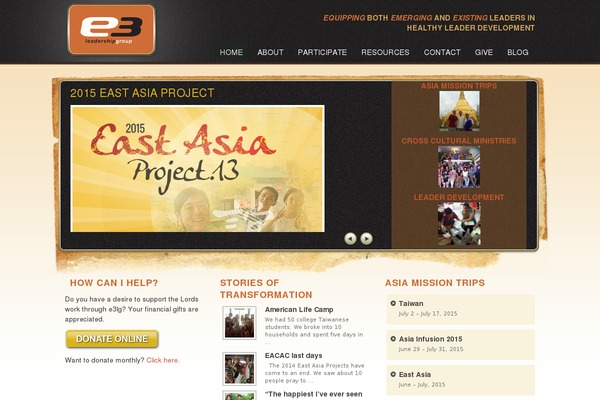 Grace theme site design template sample