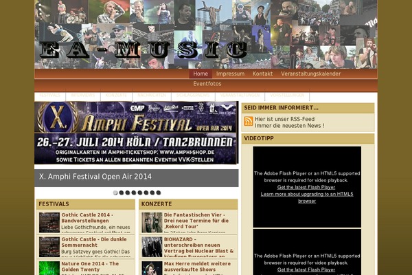 Site using Sociable plugin