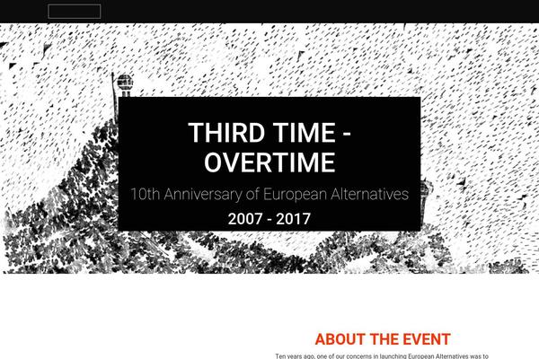 Eventum theme site design template sample