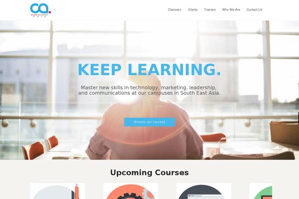 eacademyasia.com site used Clickacademy