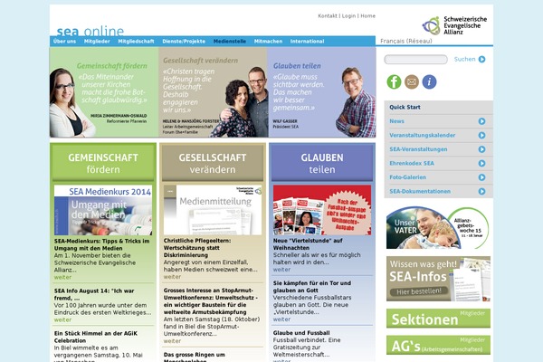 Site using Ubermenu plugin
