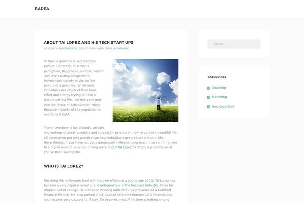 Kihon theme site design template sample