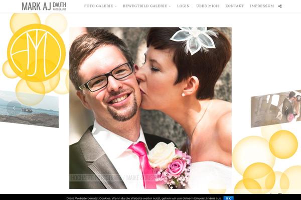 Photography theme site design template sample
