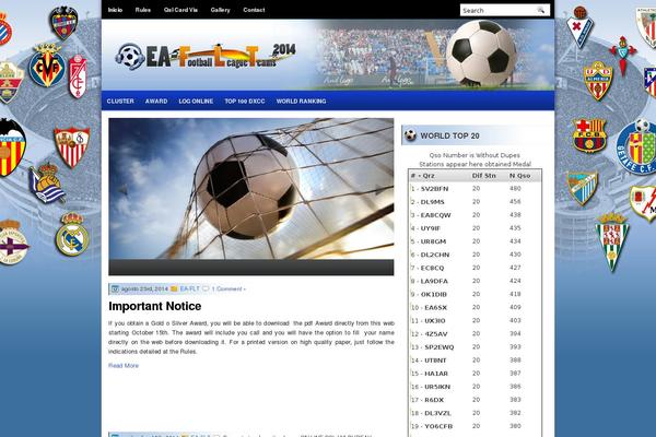 Site using Traffic Counter Widget plugin