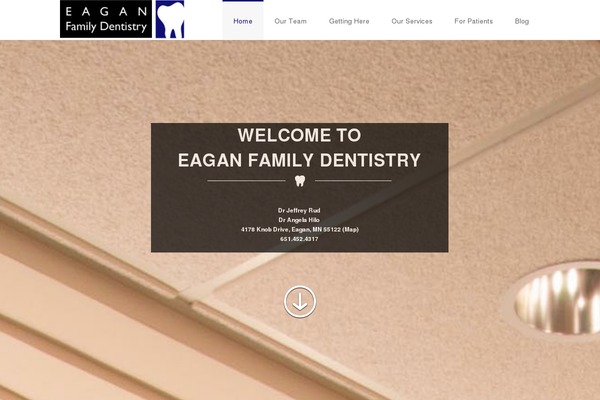 Quickstep theme site design template sample