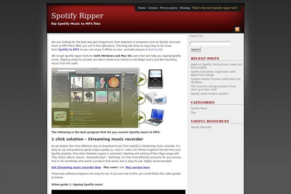 Sleek theme site design template sample