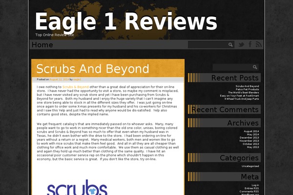 Ping theme site design template sample