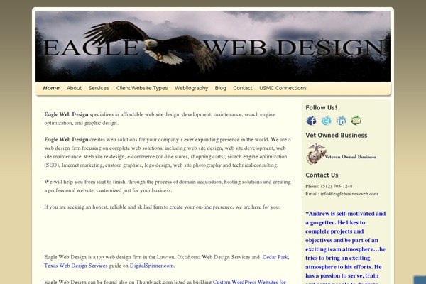 Weaver II pro theme site design template sample