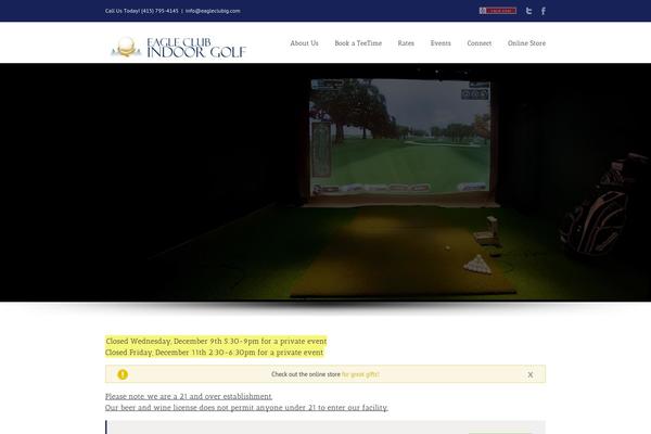 Site using WPFront Notification Bar plugin