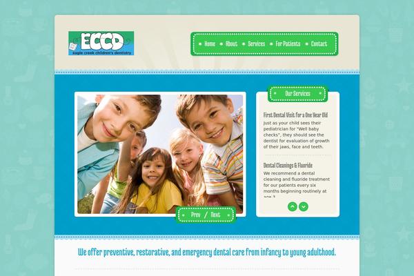 Dreamy theme site design template sample