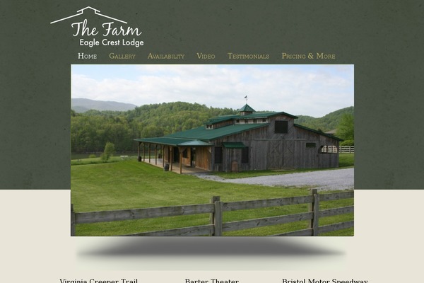 Hospitality theme site design template sample