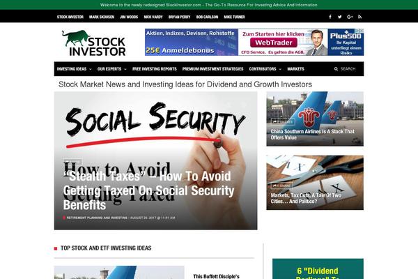 MaxBlog theme site design template sample