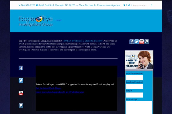 Invicta theme site design template sample