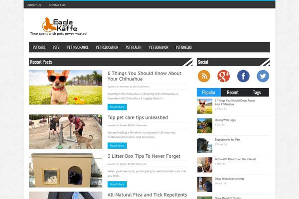 eaglekaffe.com site used BresponZive Pro