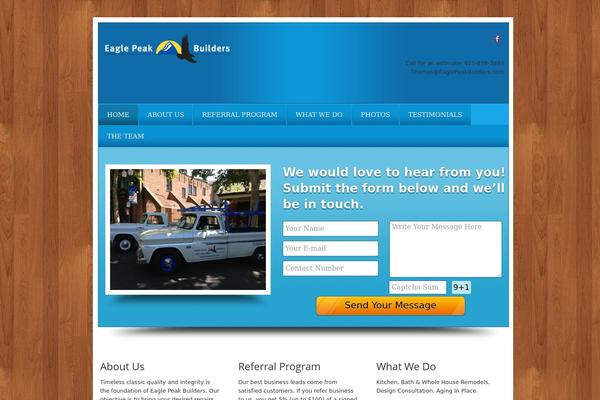 Local Business theme site design template sample