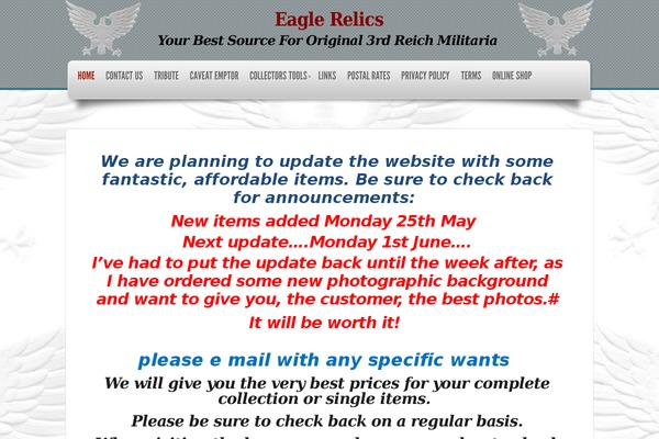 eStore theme site design template sample
