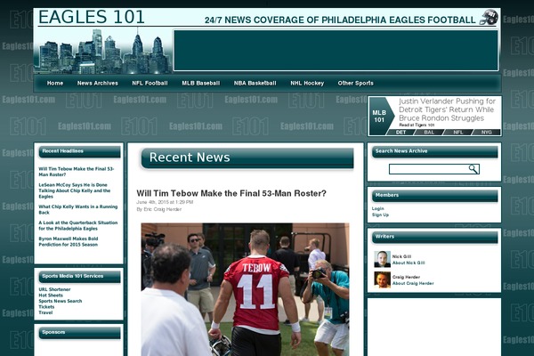 Default theme site design template sample