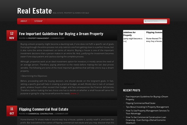 GamePress theme site design template sample
