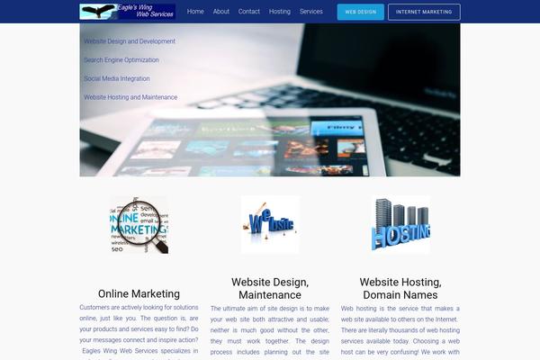 Tesseract-master_branch theme site design template sample
