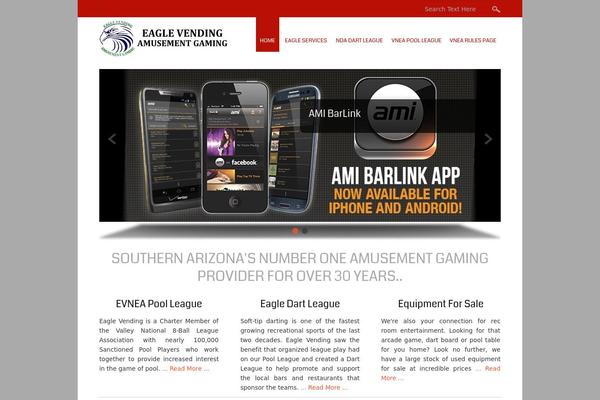 Small Business theme site design template sample