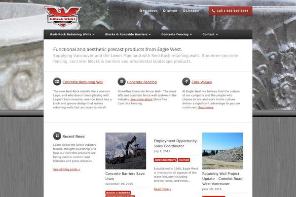 Nexus theme site design template sample