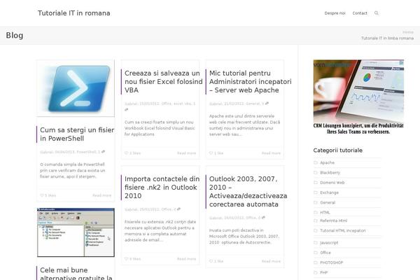 KLEO Child theme site design template sample