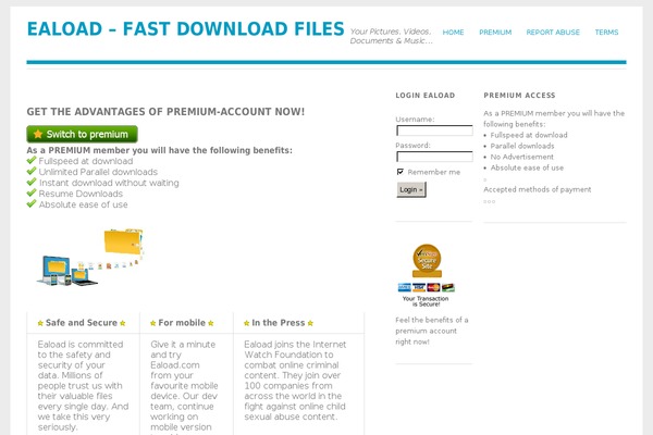 eaload.com site used Yoko