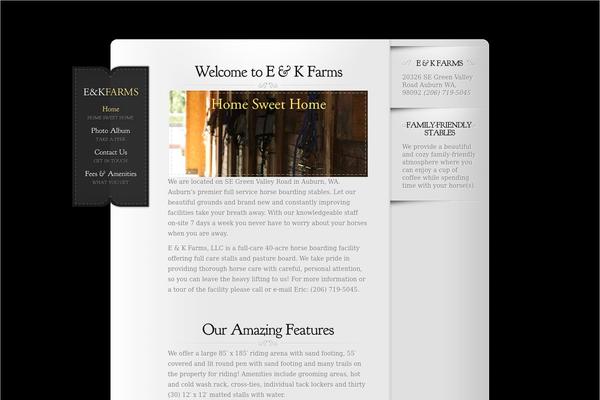 Memoir theme site design template sample